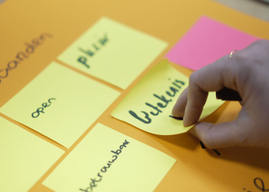 Post-it brainstormsessie